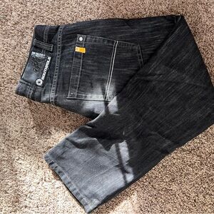 Men's Black jeans-Southpole